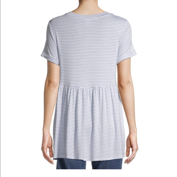 Maternity Babydoll Short Sleeve T-shirt - Picture 2 of 11